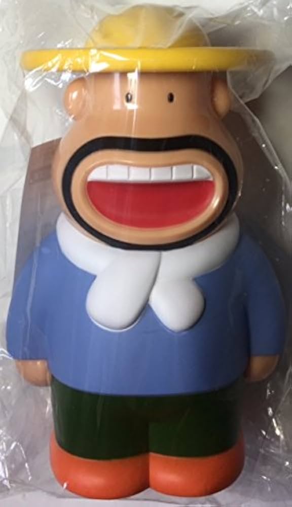 Amazon.co.jp: 明治 カールおじさん貯金箱 16cm 口開けVer. : Toys & Games